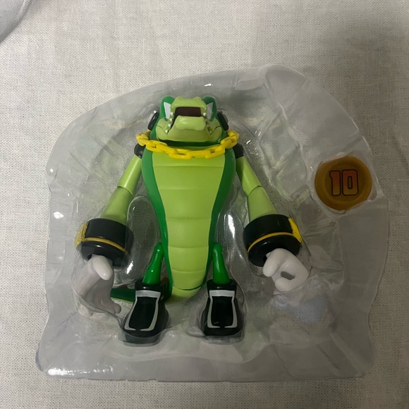 Vector The Crocodile SEGA Sonic The Hedgehog 3" Action Figure Jazwares Open Box - Picture 2 of 7